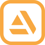Le logo du site Artstation en jaune