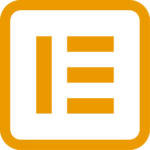 Le logo d'Elementor en jaune